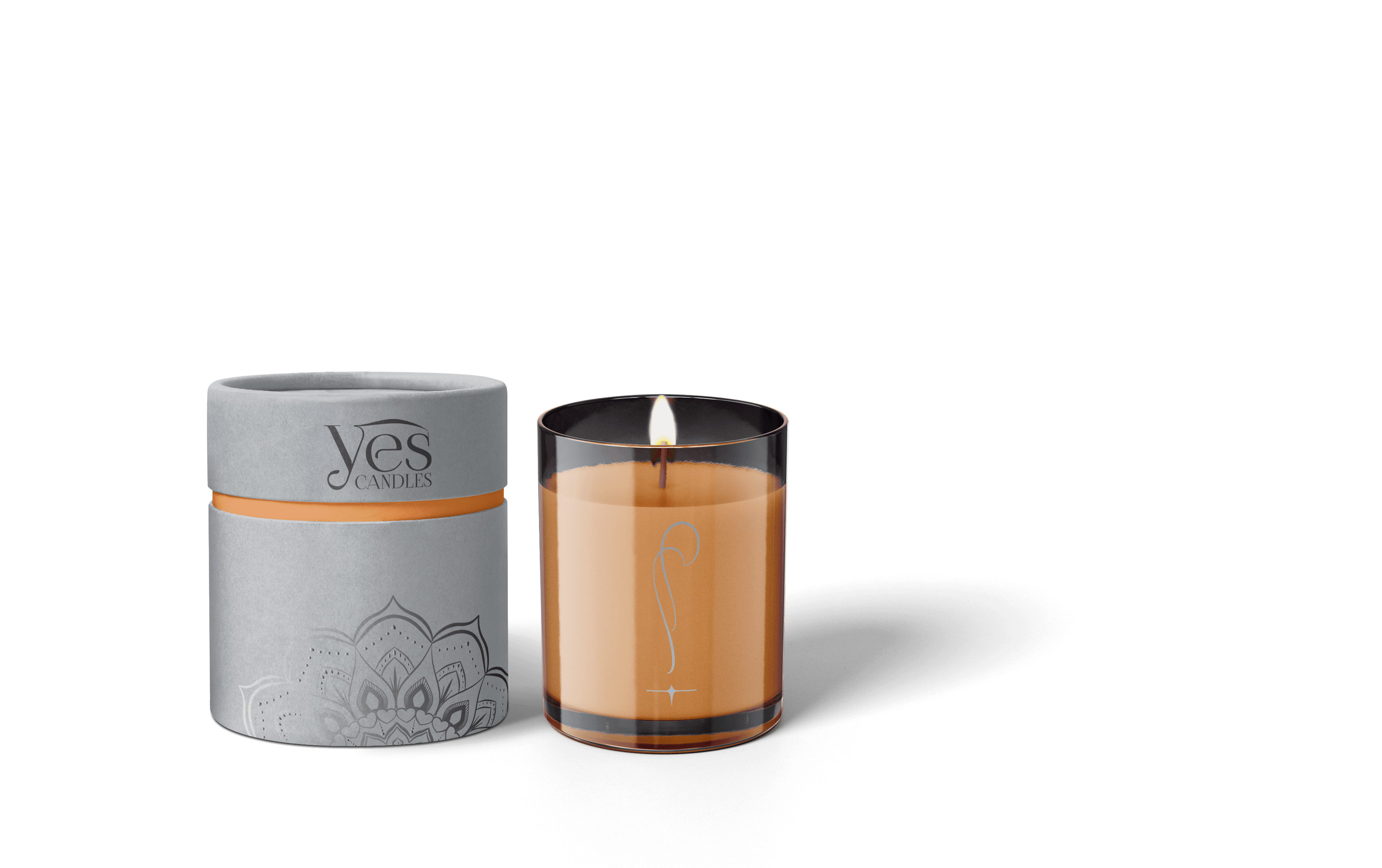 Gingerbread scented candle